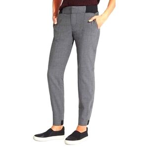 Athleta Work It City Wool Blend Jogger Pants Size 4 Charcoal Gray